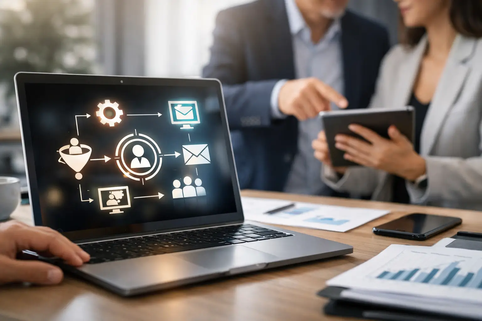Automatisation acquisition clients B2B efficace