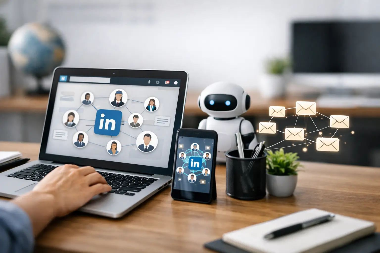 Automatiser prospection LinkedIn sans spam