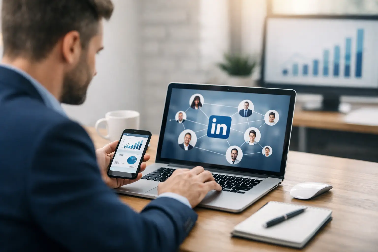 Exemple campagne LinkedIn pour consultant