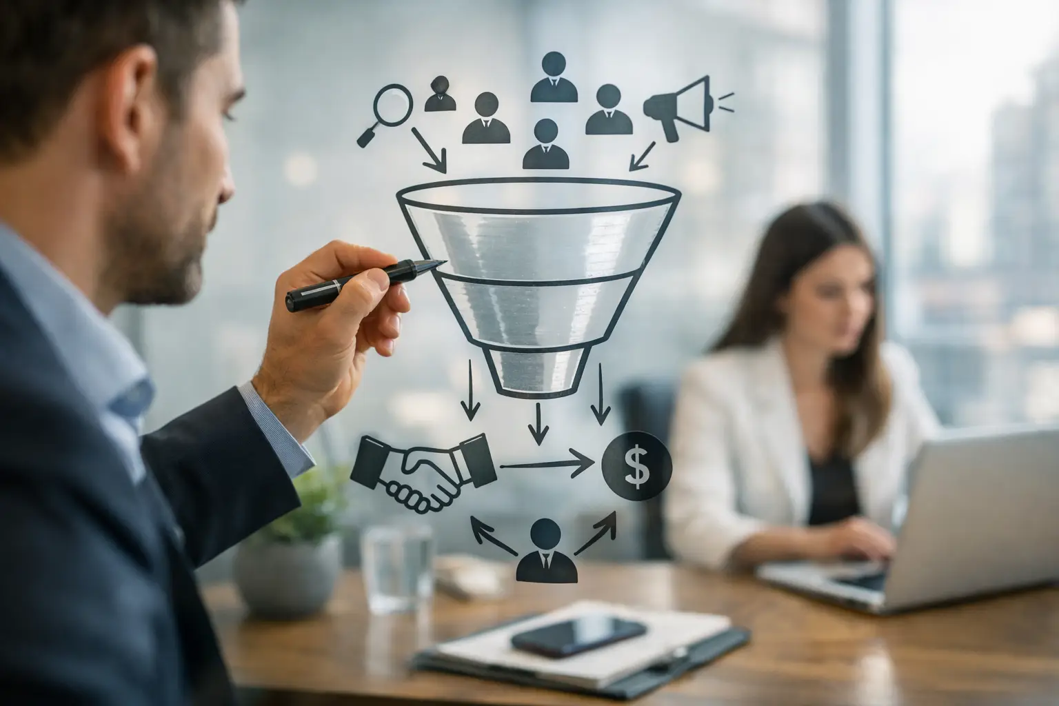Le bon système d'acquisition client pour entrepreneur