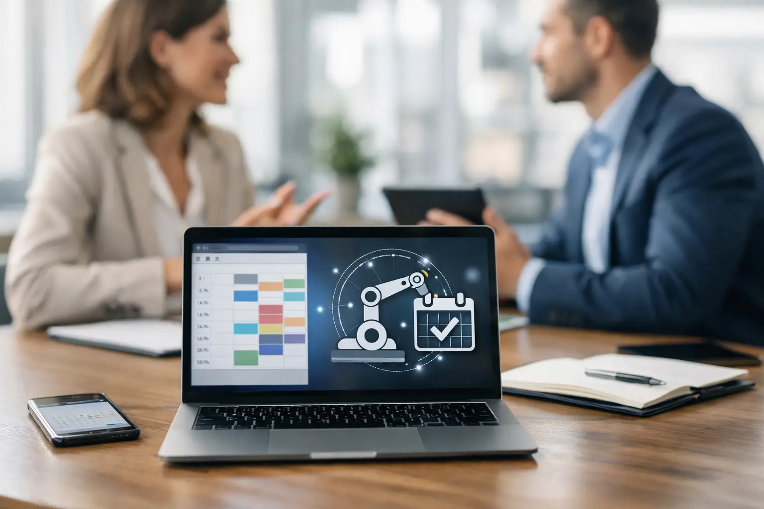 Prise de rendez-vous B2B automatisée efficace